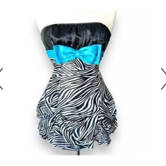 Jessica McClintock Dresses & Skirts - Jessica McClintock Zebra dress